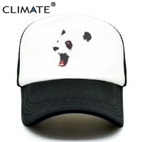 【KFAS Clothing Store】 CLIMATE Panda Cap Cool Panda Trucker Cap Hat หมวกฮิปฮอปสีดำหมวกตาข่ายสีสันสดใสหมวกเบสบอลหมวกสำหรับวัยรุ่นผู้ใหญ่