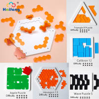 Challenge Puzzles Toys Impossible in Burning Puzzles 18 Kid Fun inteasing Geometrical Shape Puzzle Game Toy Gifts