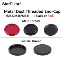 ZZOOI StarDikor M42/M48/M54 x0.75mm Male/Female Thread Metal Dust Threaded End-Cap For MPCC ZWO QHY Astronomical Telescope Accessories