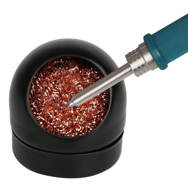 Soldering Iron Tip Cleaning Solder Nozzle Cleaner Copper Wire Ball