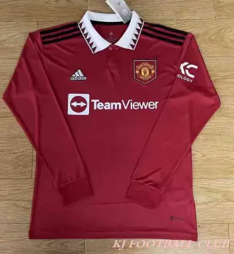 Manchester United Away Shirt 2022-23 - Long Sleeve with Ronaldo 7 printing