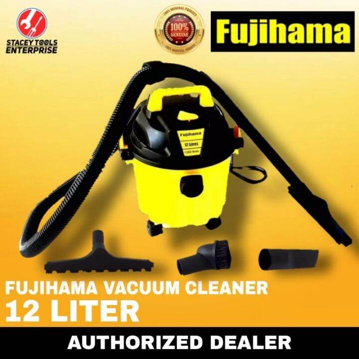 Fujihama VACUUM 12 Liters Wet Dry and Blower (3in1) Plastic or