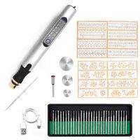 Electric Engraving Pen Engraving Tool Set -Engraver Pen DIY Rotary Tool for Carving,Wood,Metal,Ceramic