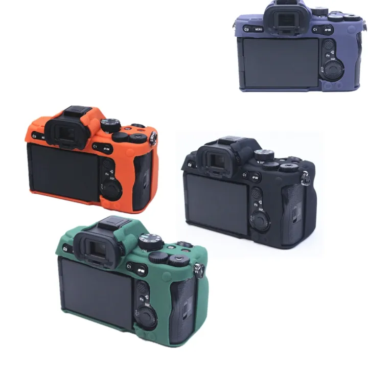 【hot】 Soft Silicone Case Body Cover Protector Frame Skin Sony A7IV A7