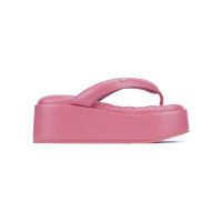 SHU PALETTE SOFT 2.5" BARE SKIN THONG WEDGE PINK รองเท้าส้นสูง