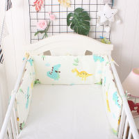 Cotton Baby Bed Bumpers One-piece UL Shape Nordic Design Crib Bumpers Newborns Cot Protector Baby Room Decor 180*30cm ZT16