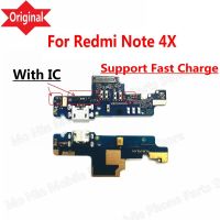 บอร์ดชาร์จ USB ดั้งเดิมสําหรับ Xiaomi Redmi Note 4X พอร์ตชาร์จเชื่อมต่ออุปกรณ์โทรศัพท์อะไหล่ทดแทน