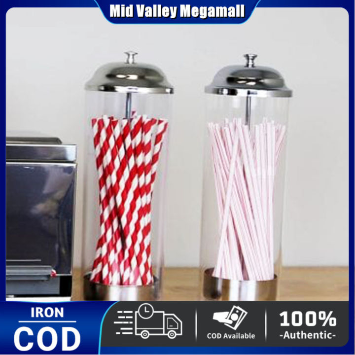 plastic straw holders straw dispenser with