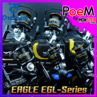 รอกสปินนิ่งอีเกิล PIONEER EAGLE EGL-1000/2000/3000/4000/5000/6000 (สีดำทอง)