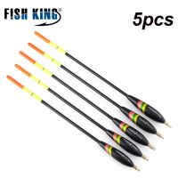 卍 4/5PCS Mixed Size Fishing Floats Durable Paulownia Wood Vertical Buoy Weight Tail Bobber For Carp Fishing Float Fishing Tackle