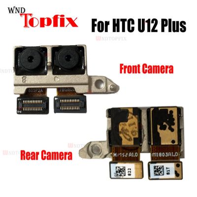 ˇ สำหรับ Htc U12 Plus สายกล้องหน้าโค้งสำหรับ Htc U12 Plus U12กล้องมองหลังและกล้องขนาดใหญ่