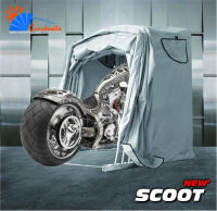 เต็นท์จอดรถมอเตอร์ไซค์พับเก็บได้SCOOT -ALUMINIUM