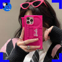 【แลนซ์】เคสโทรศัพท์ตุ๊กตาบาร์บี้รุ่นวิทยุพกพาสำหรับ iPhone 11/12/13/14/15 Pro Max