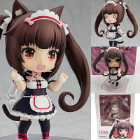 Nendoroid 1238 Nekopara Chocola รูปการกระทำใบหน้าเปลี่ยนของสะสมสำหรับเด็กคริสต์มาสของขวัญของเล่น