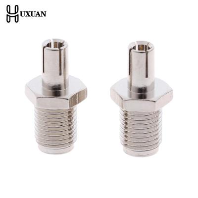 2pcs RF Coaxial Adapter SMA To TS9 Coax Jack Connector SMA Female Jack To TS9 Male Plug Silver Electrical Connectors