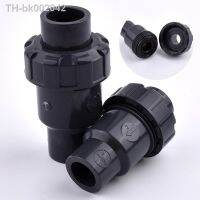 ✌∏▣ 1pc I.D 20 110mm UPVC Check Valve Ball Style Garden Irrigation Water Pipe Connectors Industrial Water Treatment Non-return Valv