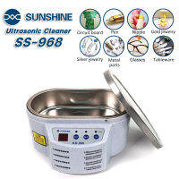 Ultrasonic Cleaner เครื่องอัลตราโซนิก เครื่องล้าง SUNSHINE SS-968 600ml สำหรับทำความสะอาดเครื่องประดับ เครื่องล้างแว่น