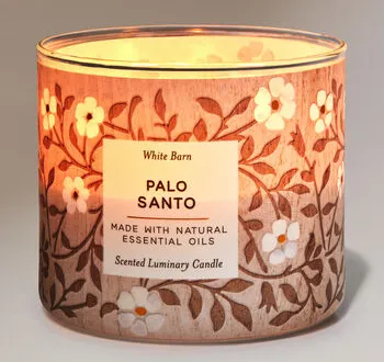 bath and body works palo santo candle