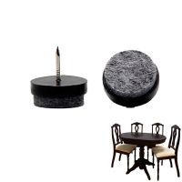 ﹍❈ Nail On Felt Pads For Chair Legs 20PCS Chair Leg Pads Furniture Pads Chair Leg Pads For Wooden Tables Curio Cabinets Chairs