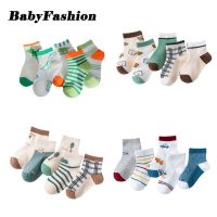 5 Pairs/Lot Baby Kids Boy Socks Summer Breathable Children Short Ankle Socks for 1-14 Years Kid Soft Cotton Boys Mesh Socks