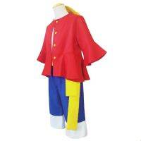 Monkey D. Luffy Cosplay Costumes Shirt Pants Halloween Party Christmas