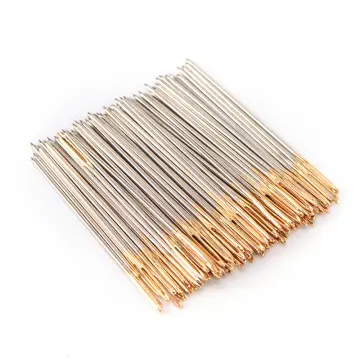 Cheap 30Pcs/Box Gold Tail Cross Stitch Needles Stainless Steel