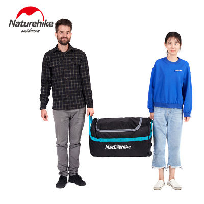 Naturehike 85L 110L Foldable Wheeled Travel Luggage Suitcase Storage Bag Tourism Waterproof Foldable Rolling Luggage Bags NH18X0