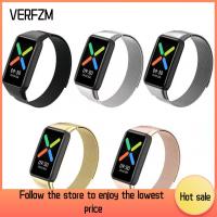 VERFZM SHOP สายเปลี่ยนสายนาฬิกาสร้อยข้อมือกีฬาสายนาฬิกามิลาน Ic Strap สายรัดข้อมือโลหะ