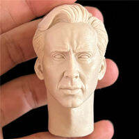 Unpainted 16 Scale Nicolas Cage Head Sculpt สำหรับ12นิ้ว Action Figure ตุ๊กตาภาพวาดออกกำลังกาย No.083