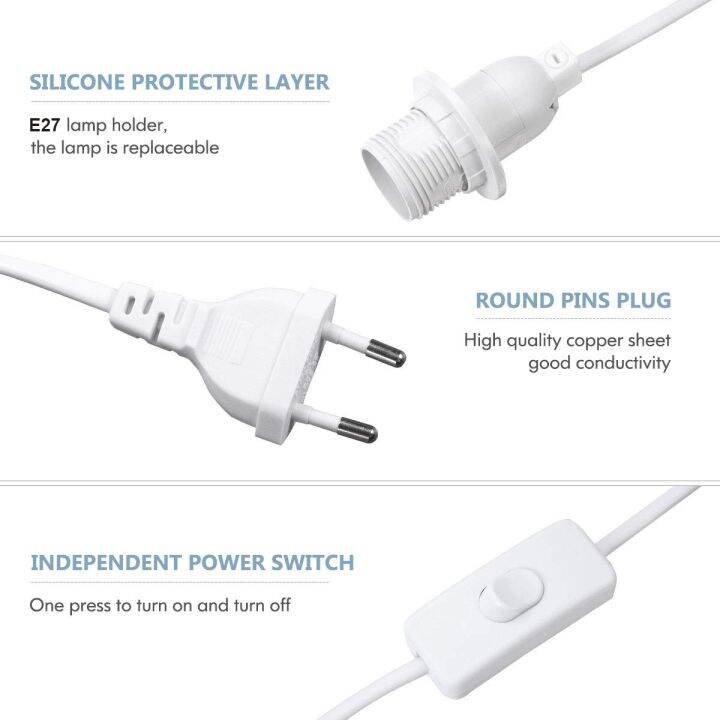 yf-1-8m-e27-lamp-base-holder-cord-cable-hanging-pendant-fixture-bulbs-socket-adapters-with-220v