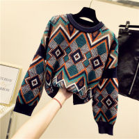 Poncho Promotion Wear Loose-fitting Outerwear Autumn  New-style Jacket With Net And Lazy Bottom Knitted Sweater Pullover