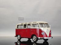 (welly) 1963 VOLKSWAGEN T1 BUS, Light Red Color