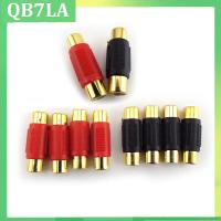 10pcs Video RCA Female to Female Connector RCA Couple Dual Female Audio Adapter Plug for CCTV AV Cable Extend QB7LA