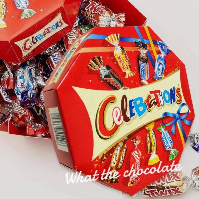 Celebrations Chocolate รวมช็อคโกแลตยอดฮิต 8 ชนิด (กล่องใหญ่ 269g.)