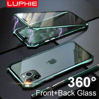 ต้นฉบับ Luphie 360เต็มกรณีแม่เหล็กสำหรับ 11 Pro Max 9H กระจกนิรภัยปกศัพท์มือถือสำหรับ 11 Pro กรณี