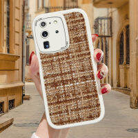 เคสโทรศัพท์พร้อมสำหรับ Samsung Galaxy S20เคสหลังแบบนิ่มดั้งเดิมทำจากผ้าเคสโทรศัพท์หุ้มผ้าซิลิโคน