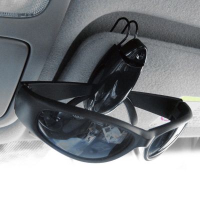 ✶► 1pcs Car Glasses Clip Universal Car Accessories Sun Visor Sunglasses Eye Glasses Card Pen Holder Clip Plastic Interior Parts
