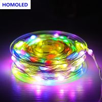 ZZOOI 10M 20M Christmas Wedding Party Decoration WS2812B SK6812 Pixels RGB 100 LED Fairy String LIGHT Addressable Individually USB 5V