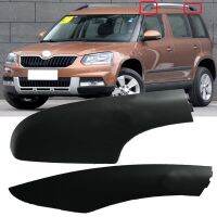 Lofty Richy หลังคากระเป๋าเดินทาง Rack Guard สีดำ Plasitc สำหรับจีน Skoda YETI SUV Auto Car Motor Parts