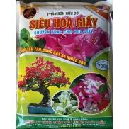 Phân bón chuyên dùng cho Hoa Giấy túi 700gr Phân bón hữu cơ Siêu Hoa Giấy