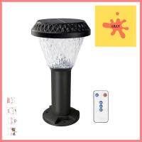 ไฟทางเดิน SOLAR PHILIPS BGC010 LED2/730 RS 1.5 วัตต์ WARM WHITE สีดำSOLAR BOLLARD LAMP PHILIPS BGC010 LED2/730 RS 1.5W WARM WHITE BLACK **ของแท้100%**