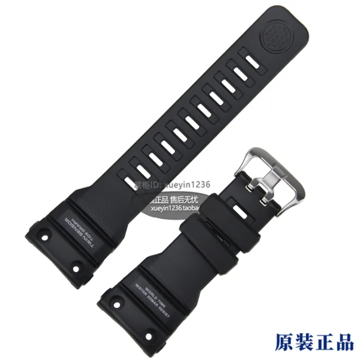 Bracelet Résine Noir Casio Pour Montre Gulfmaster GN-1000B / GN-1000B-1 - Neuf Avec étiquettes