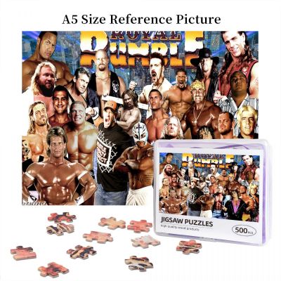 Rey Mysterio (2) Wooden Jigsaw Puzzle 500 Pieces Educational Toy Painting Art Decor Decompression toys 500pcs