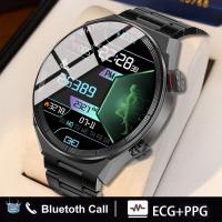 ZZOOI 2023 New Business Men Smart Watch Sports AMOLED 454*454 Screen NFC Access Control Smartwatch Bluetooth Call Clock 30M Waterproof