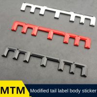 NEW Automotive 3D metal stickersCar Mtm Metal Tail Label Car Sticker Refitting Mtm Car Logo Body Paste Rear Standard Decoration Paste Leaves Board Labeling