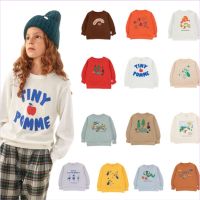 【CC】 2022 New Children Fleeced Sweatshirt Print Kids Boys Sweaters Fashion Toddler Baby