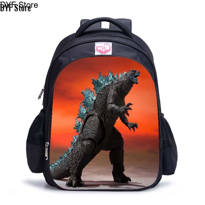 Godzilla vs King Kong Backpack for Kids Lightweight King Ghidorah