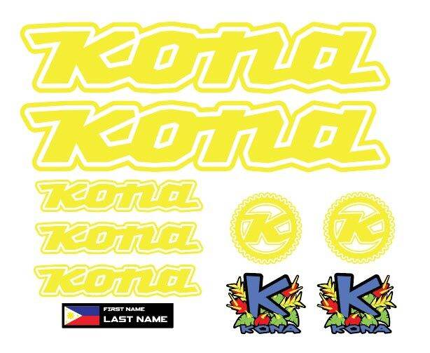 KONA Bike Decals Lazada PH