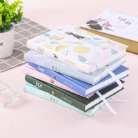 Simple Fresh 365 Diary Book Schedule Planer Student Self-discipline Learning Notebook Color Page Agenda 2022 School Supplies