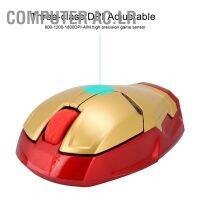 เมาส์เล่นเกมไร้สาย Ac.Lr 2.4GHz Iron Man Usb 4D 1600DPI สําหรับ Pc Laptop